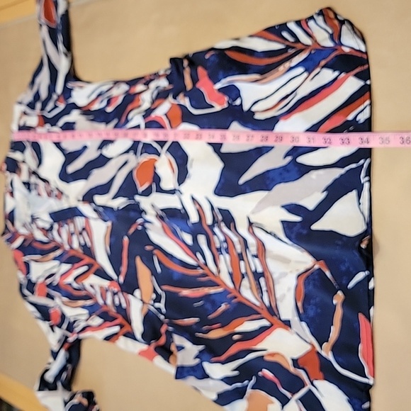 NIc + Zoe Size S Seaside Shade Three-Quarter-Sleeve Shirtdress, Gently Used - Picture 12 of 16